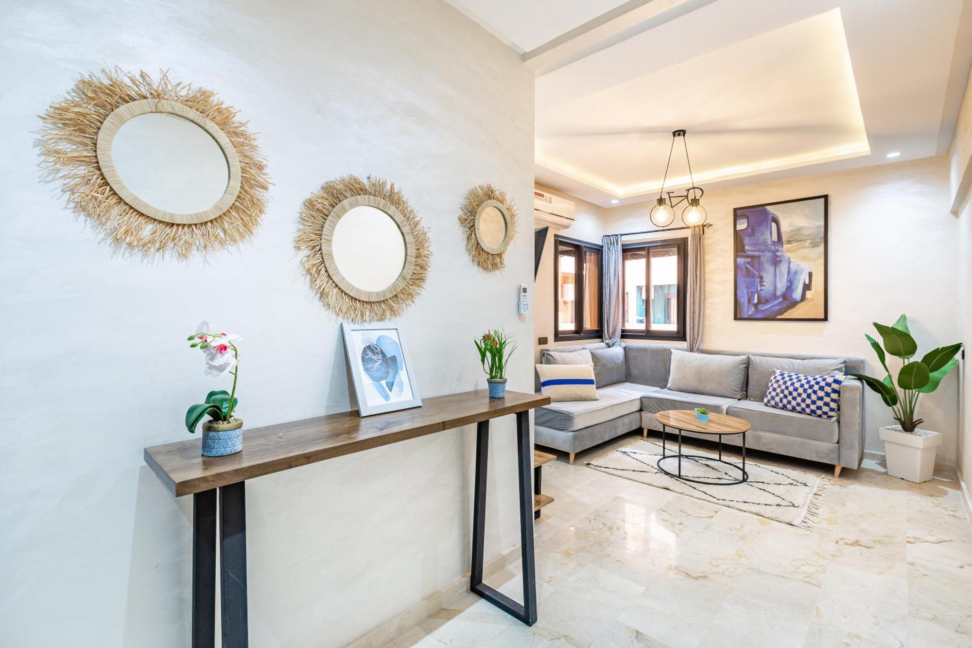 Magnificent Apartment In Gueliz - 100% Equipped Marrákes Kültér fotó
